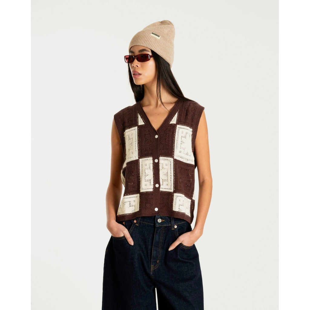 WBLau Crochet Vest