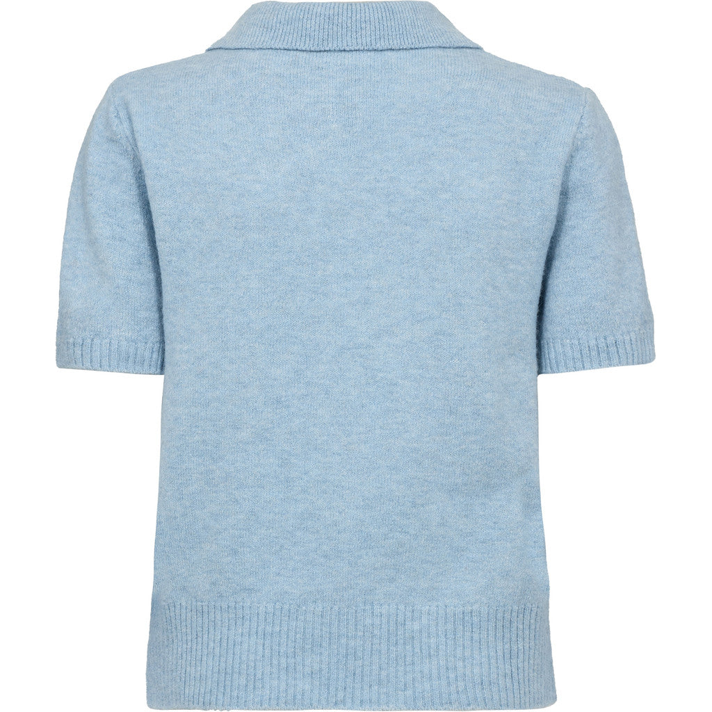 Rena polo knit blouse