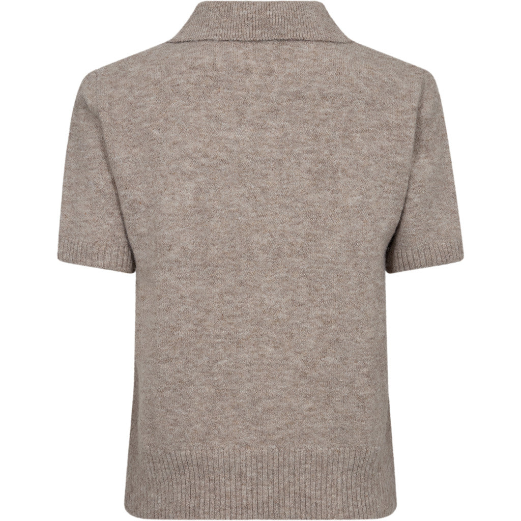 Rena polo knit blouse
