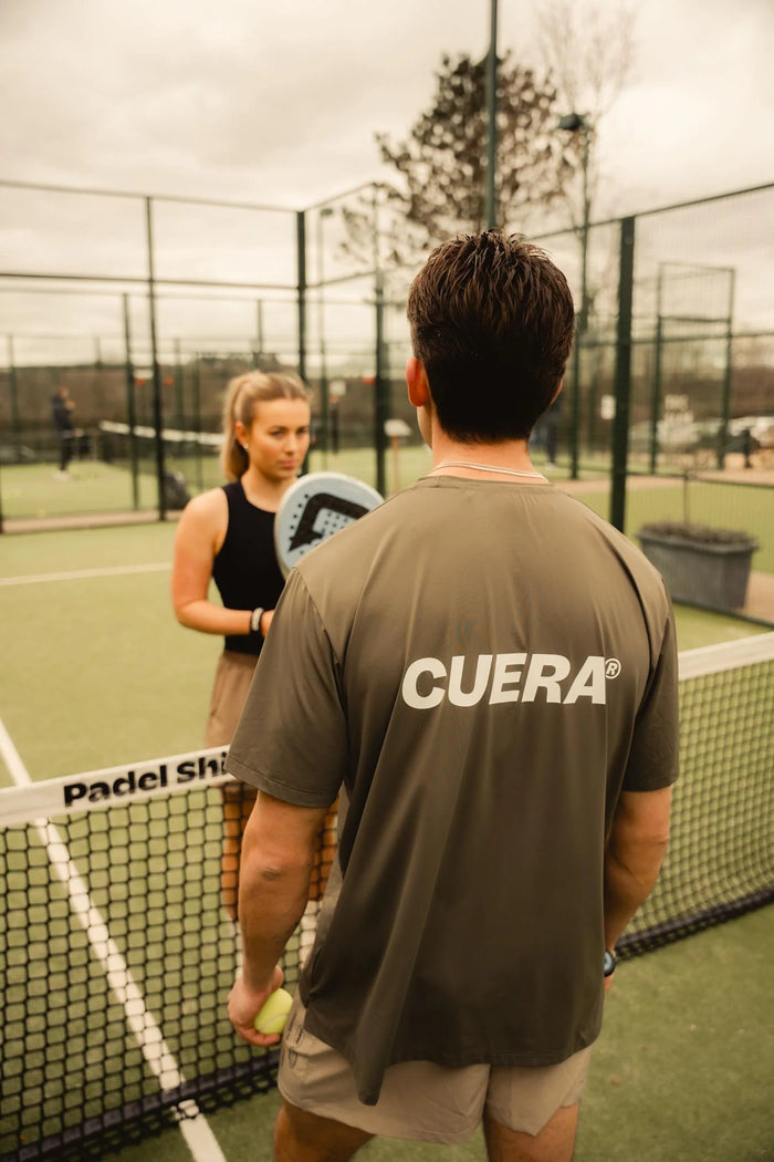 ONCOURT AIRY LOGO T-SHIRT