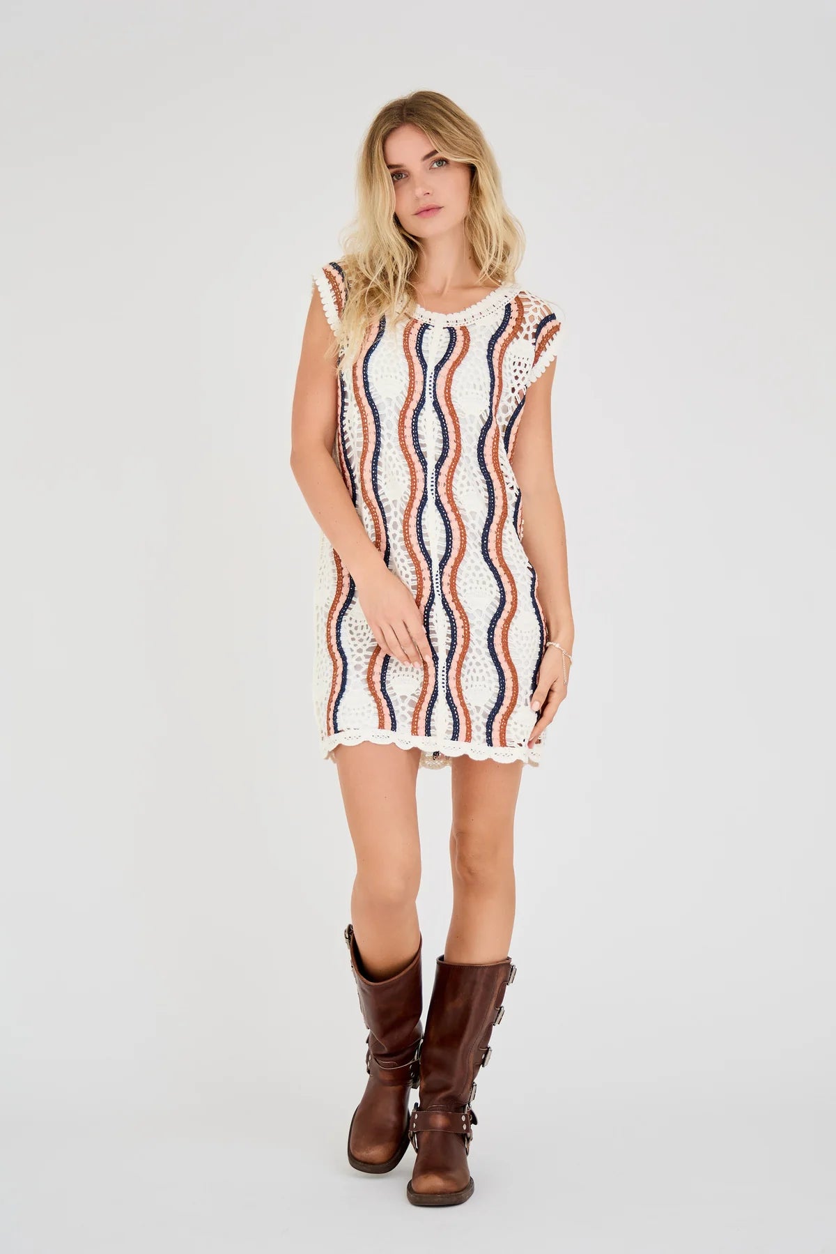 California crochet dress