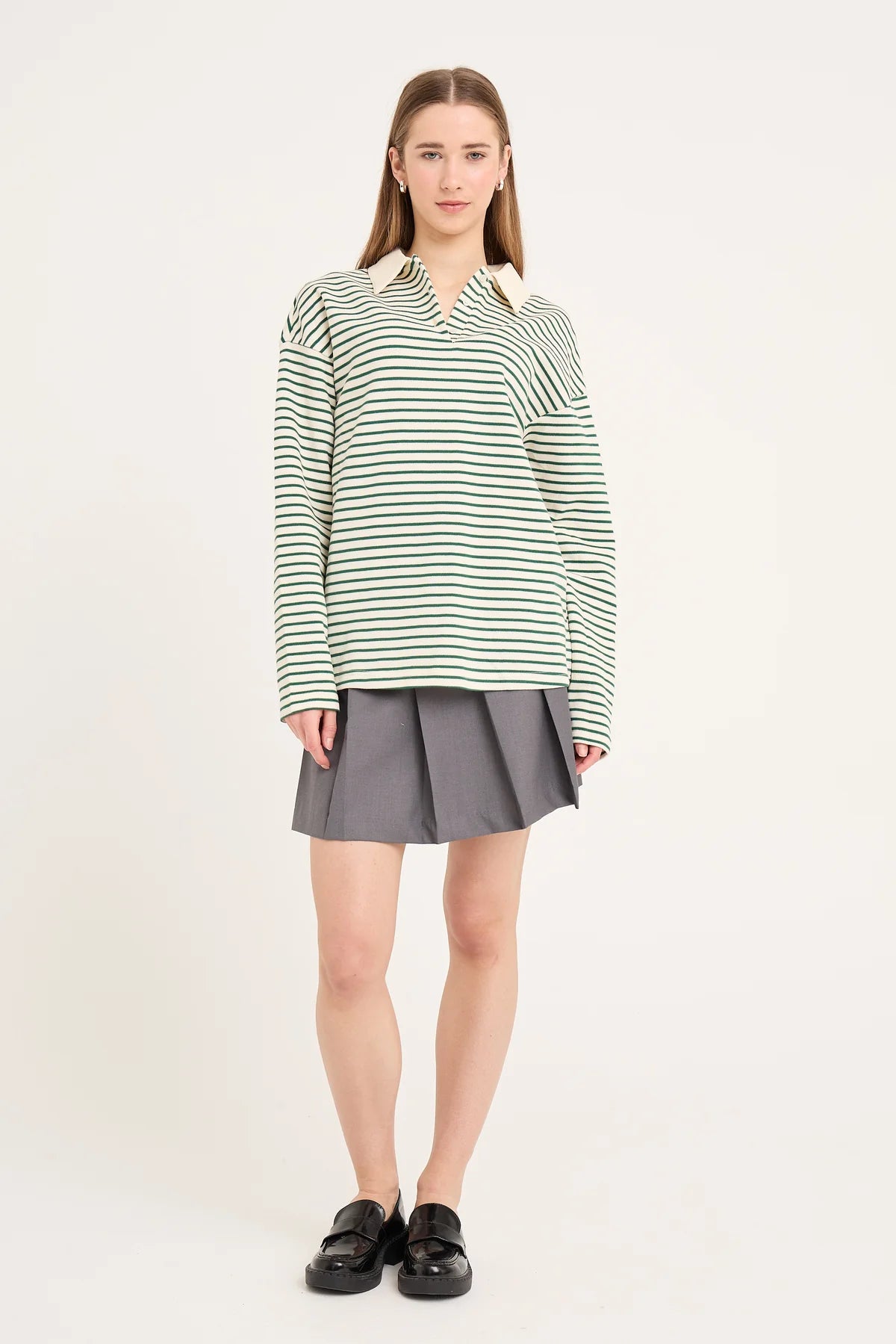 Nila polo blouse