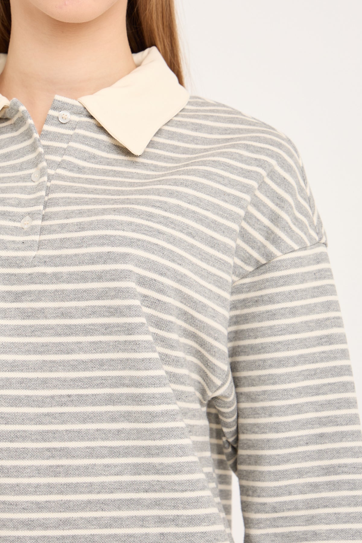 Nila polo blouse