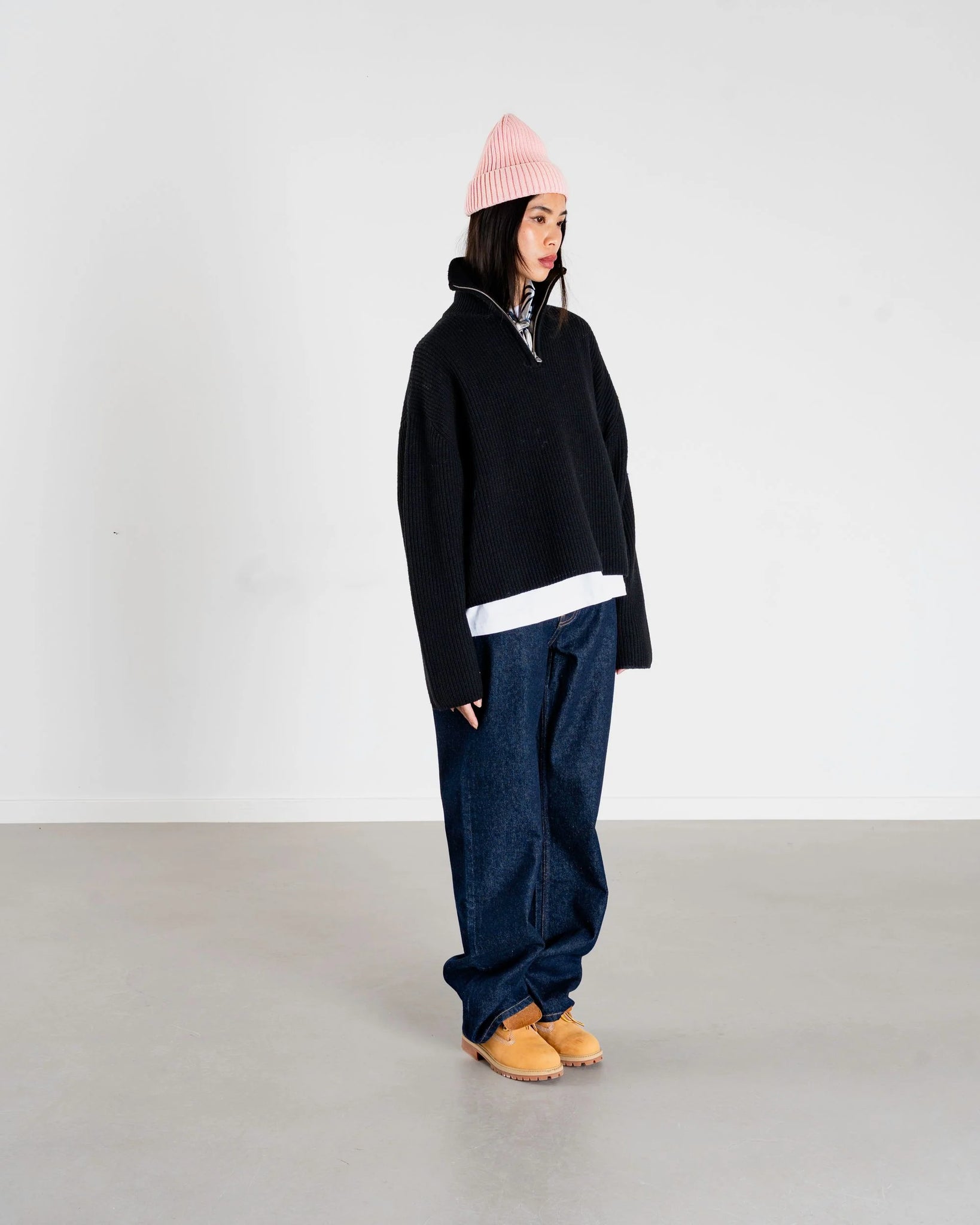 WBFang Half Zip Knit