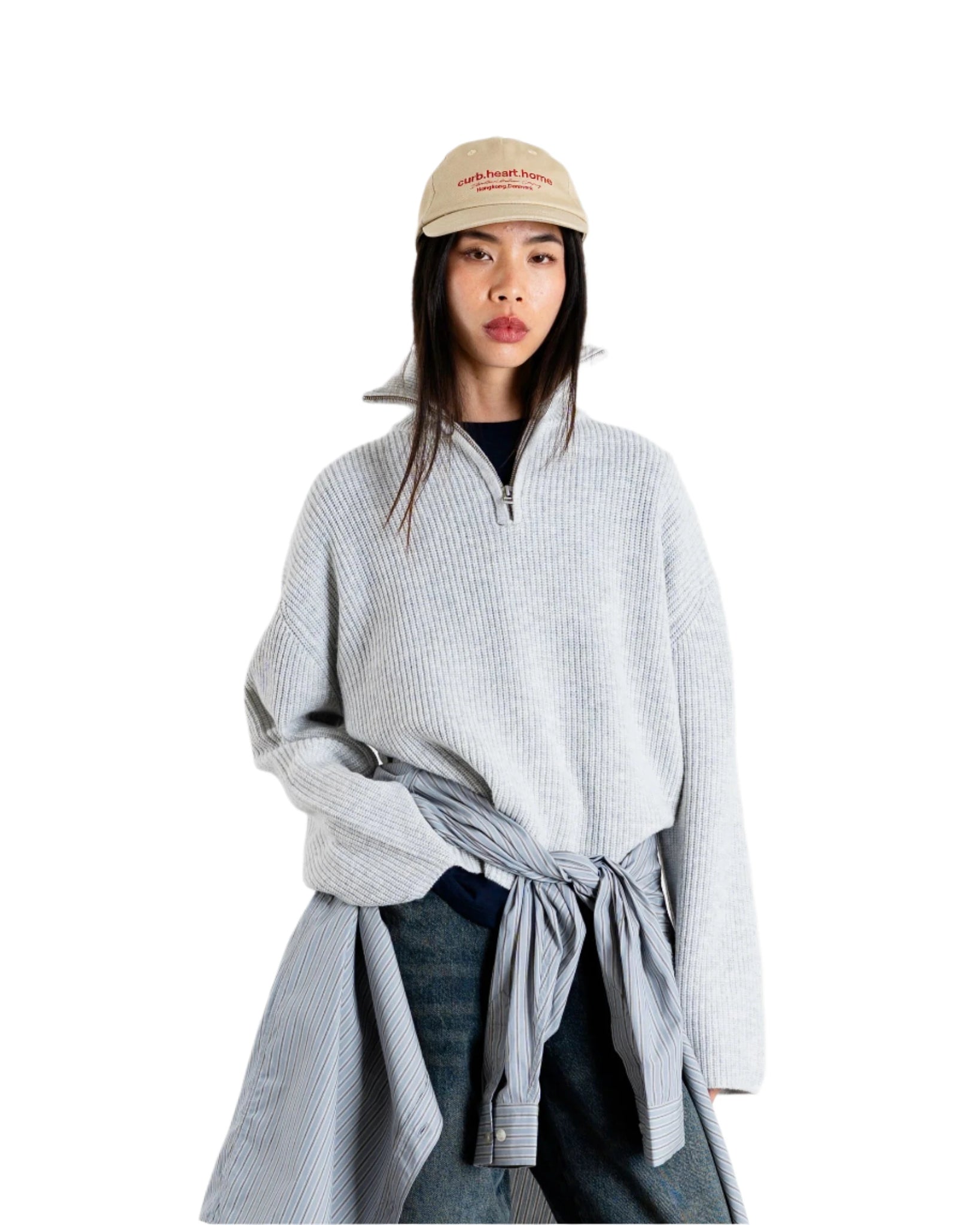 WBFang Half Zip Knit