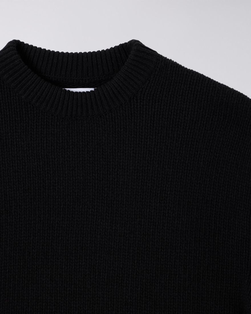 ELLIS SWEATERBLACK/ BALTIC